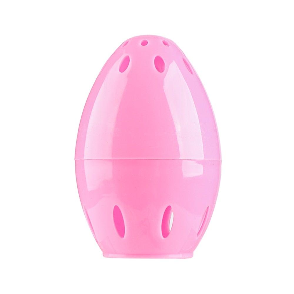 Makeup Sponge Case Capsule Shaped Box Container Makeup Drying Holder Easy Sponge Display Storage Cosmetic Puff Holder Egg Shape Box