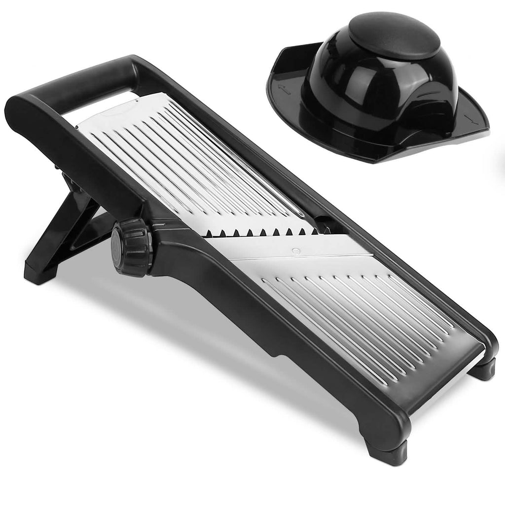 Mandoline Stainless Steel Food Slicer with 5 Adjustable Blades