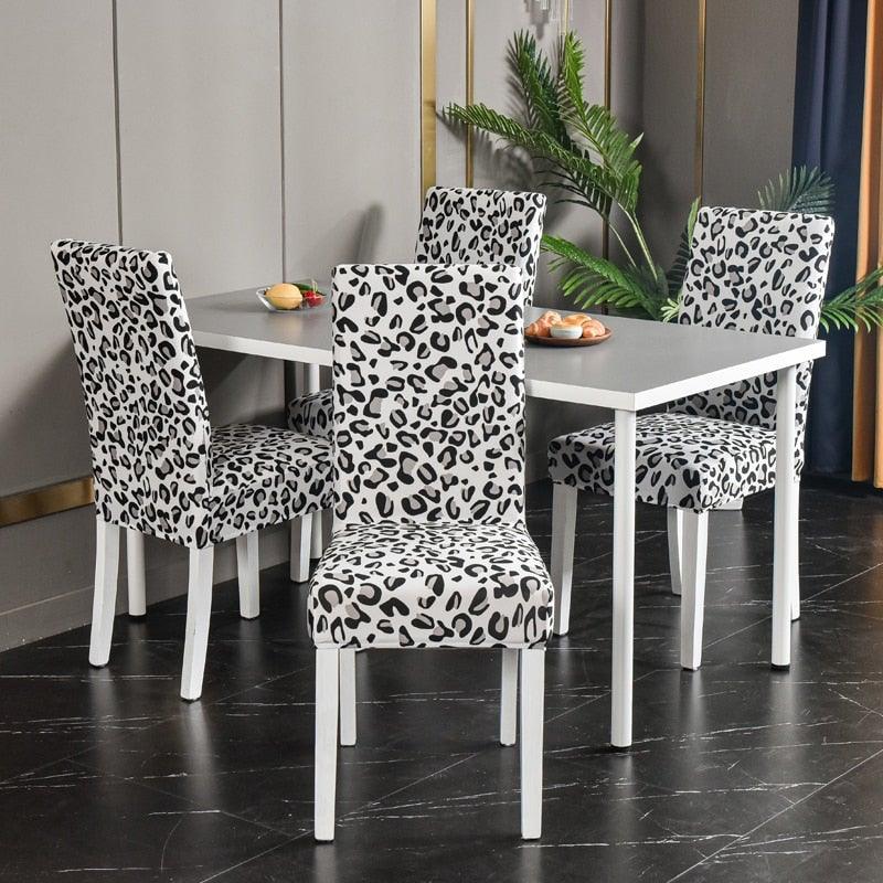 Marble Printed Stretch Chair Cover For Dining Room Office Banquet Chair Protector Elastic Material Armchair Cover  Chair Cover Chair Slipcover Marble Background Texture Parson Chair