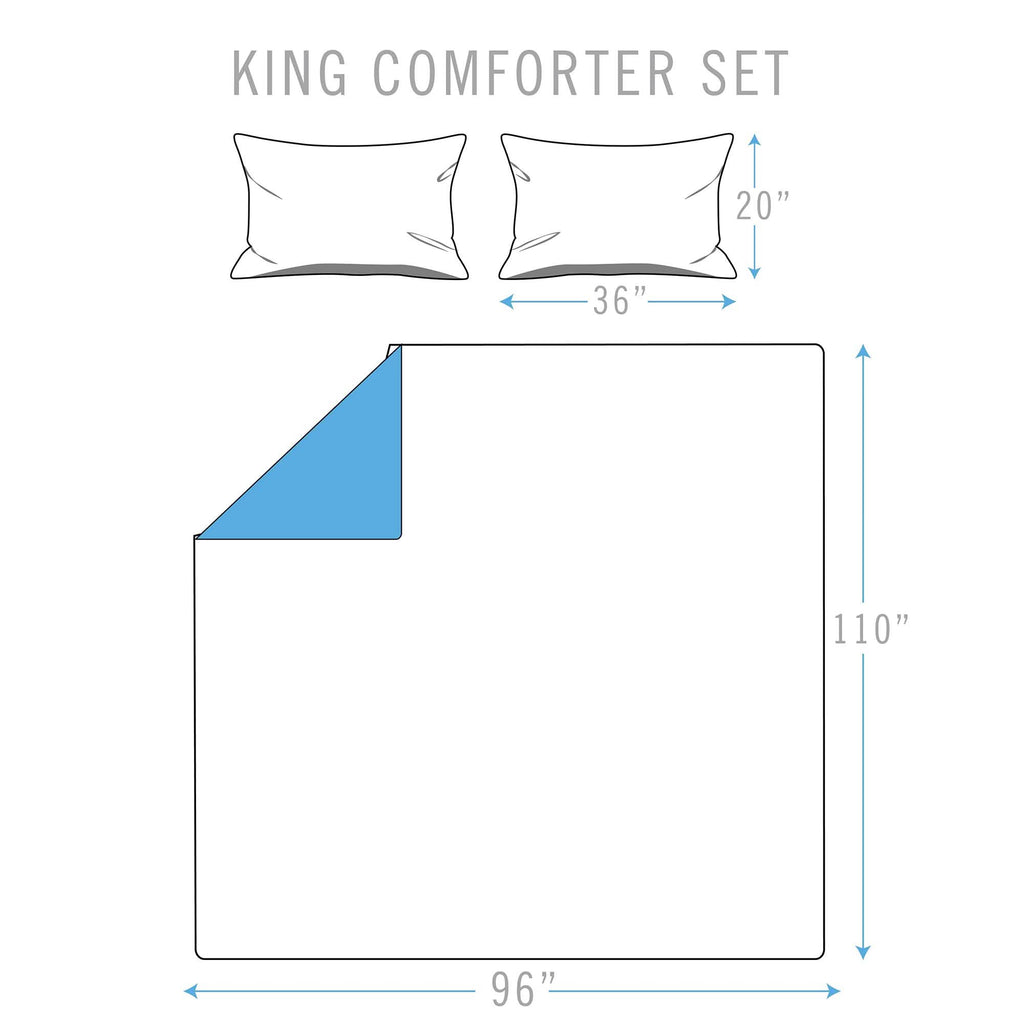 Marble Reversible Comforter Set