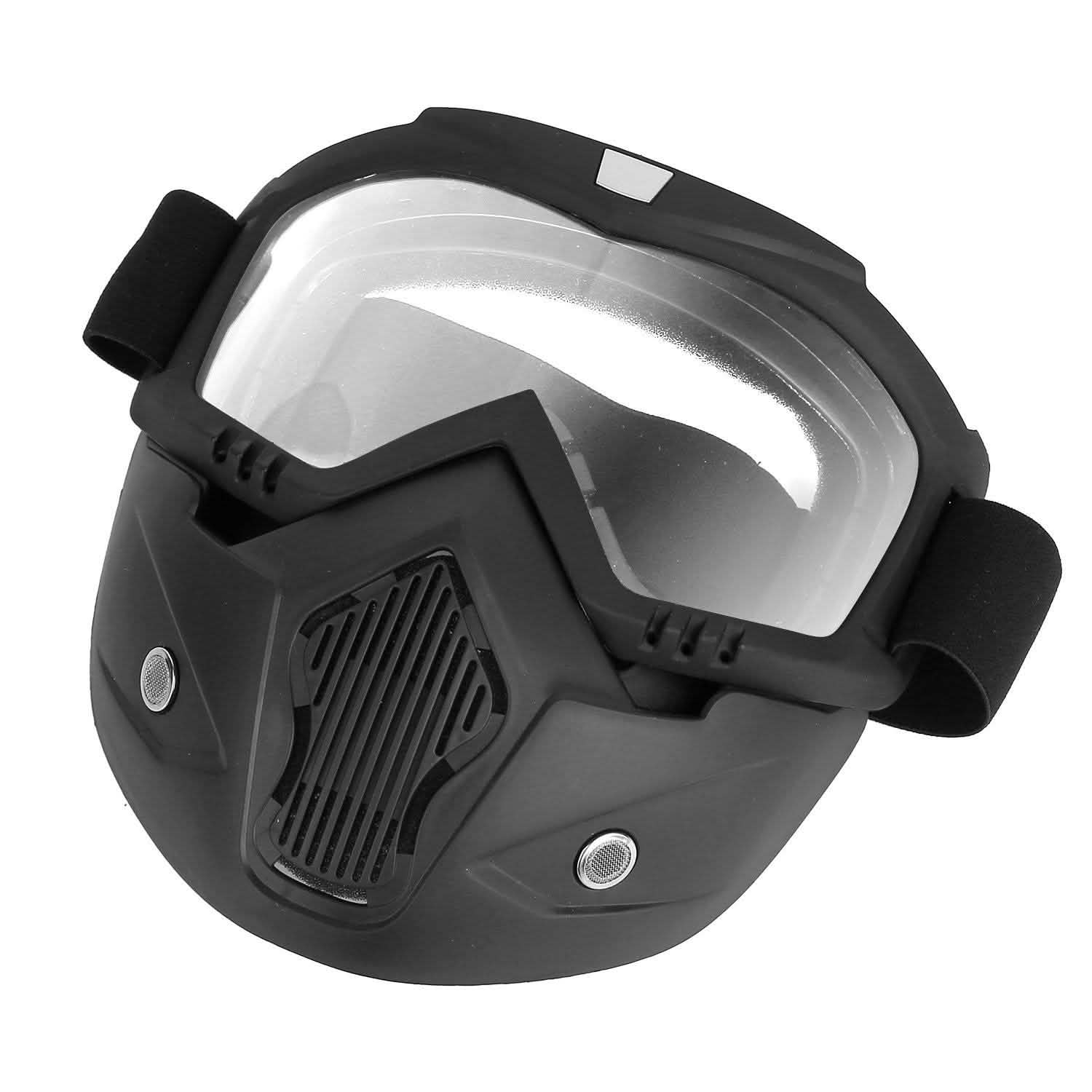 Mask Riding Goggle with Adjustable Non-slip Trip Mouth Filter