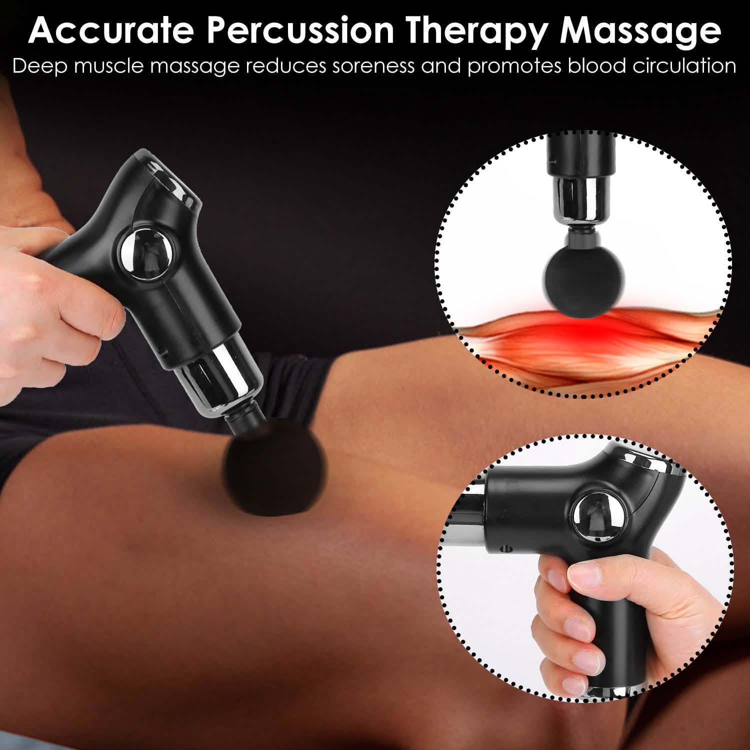 Massage Gun Deep Tissue Fascia Massager