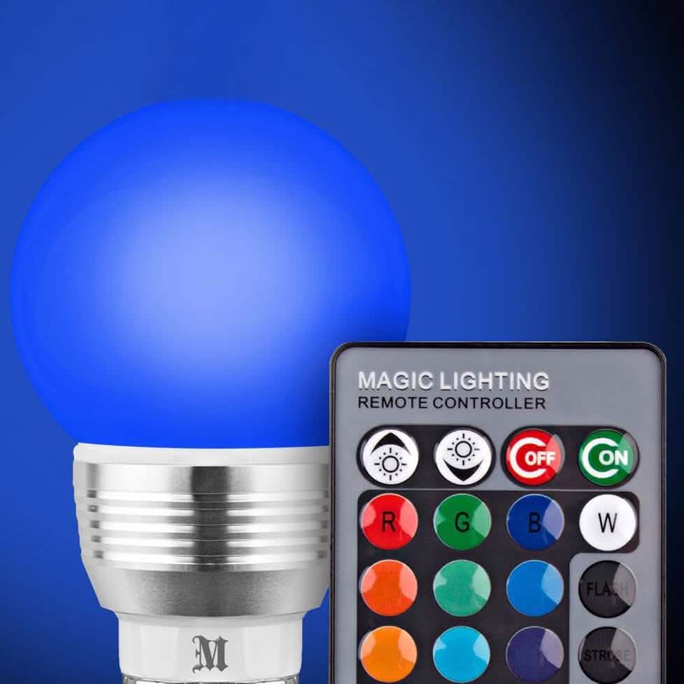 Massimo Retro LED Color Changing Light Bulbs