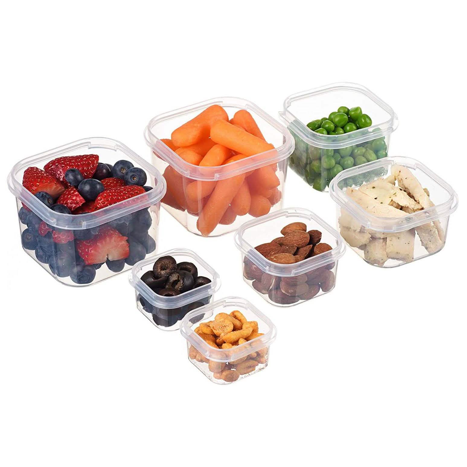 Meal Prep Haven 7 Piece Portion Control Container Kit