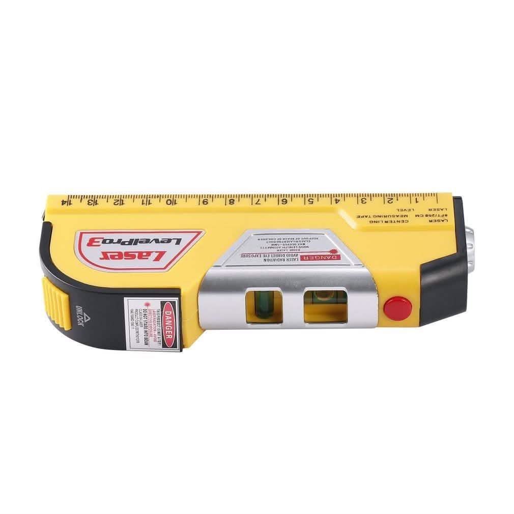 Measuring Tape with Horizontal Laser Line