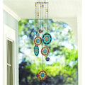 Memorial Wind-chimes Crystal Ball Rainbow Maker Window Sun-catcher Hanging Fengshui Wind Chimes Decoration For Patio Balcony Garden Ornaments Decor For Window Home Garden