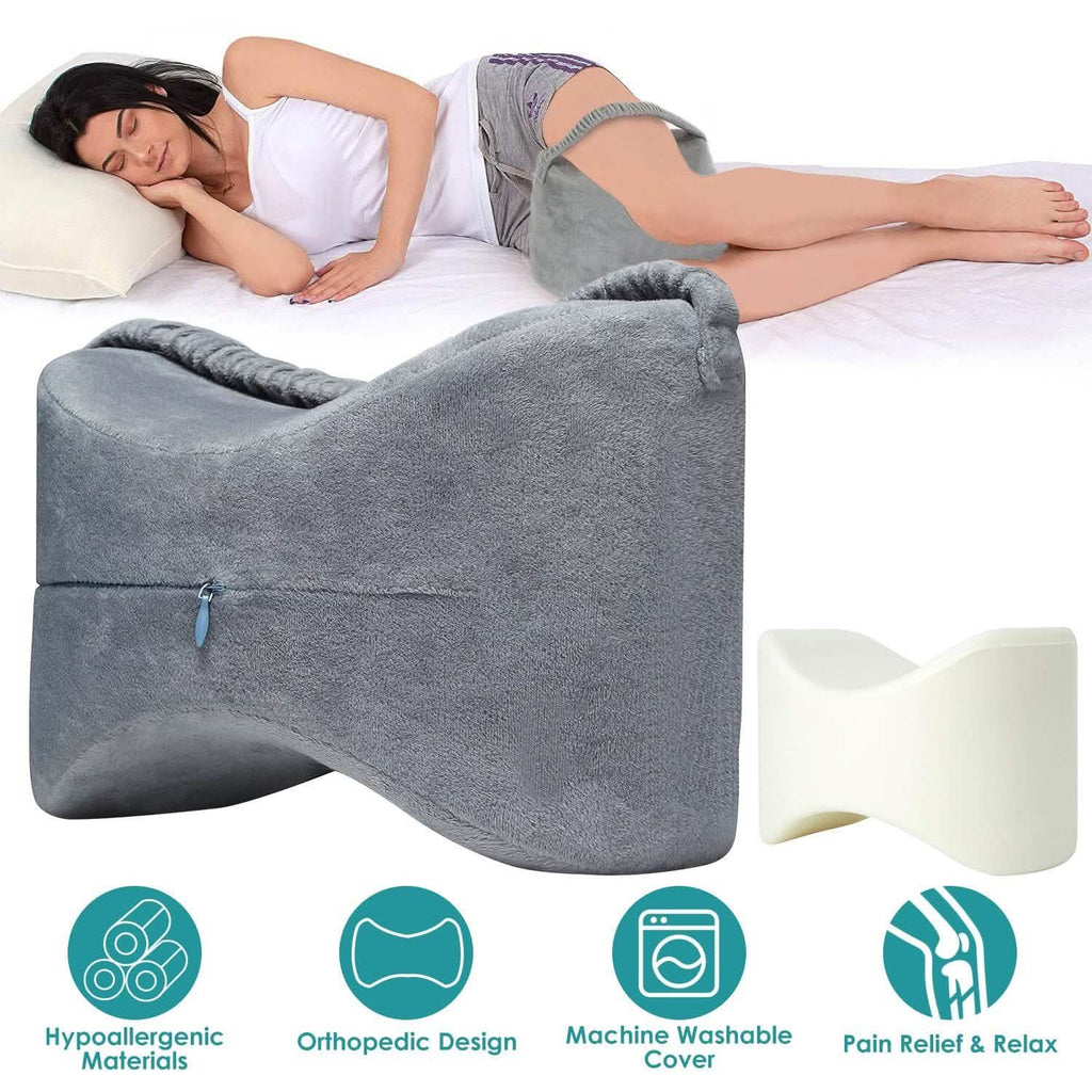 Memory Foam Contour Leg Pillow For Side Sleepers
