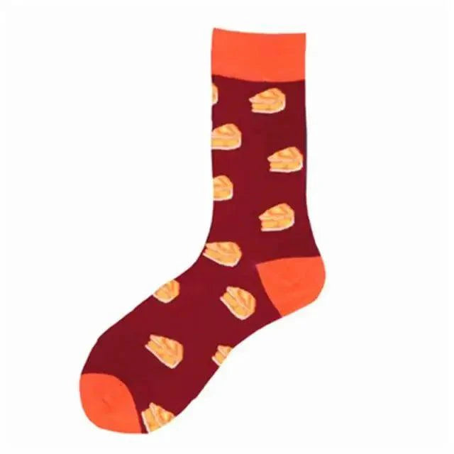 Men Cotton Socks Gradient Color Summer Style Long Wedding Sock Men  Knee High Business Socks Man Socks Men's Ladies Novelty Bright Colorful Patterned Cotton Socks