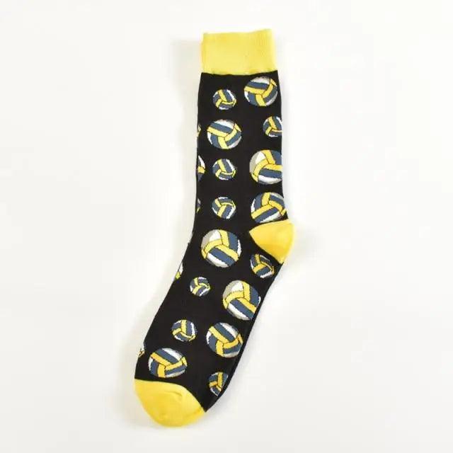 Men Cotton Socks Gradient Color Summer Style Long Wedding Sock Men  Knee High Business Socks Man Socks Men's Ladies Novelty Bright Colorful Patterned Cotton Socks