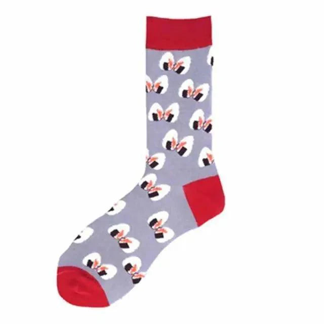 Men Cotton Socks Gradient Color Summer Style Long Wedding Sock Men  Knee High Business Socks Man Socks Men's Ladies Novelty Bright Colorful Patterned Cotton Socks
