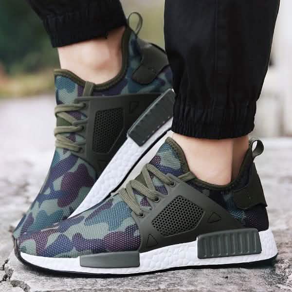 Men Fashion Camouflage Sneakers
