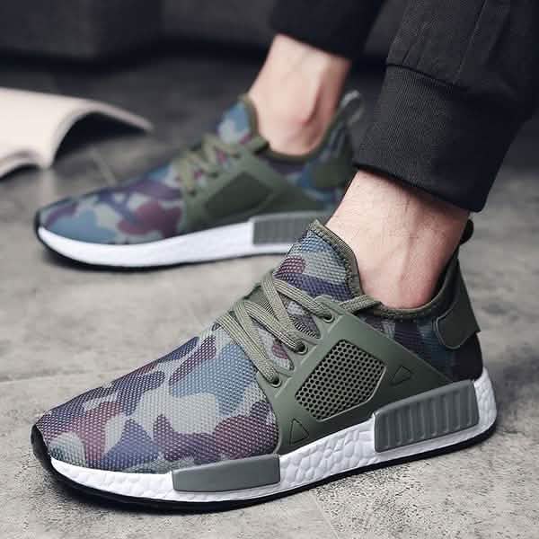 Men Fashion Camouflage Sneakers