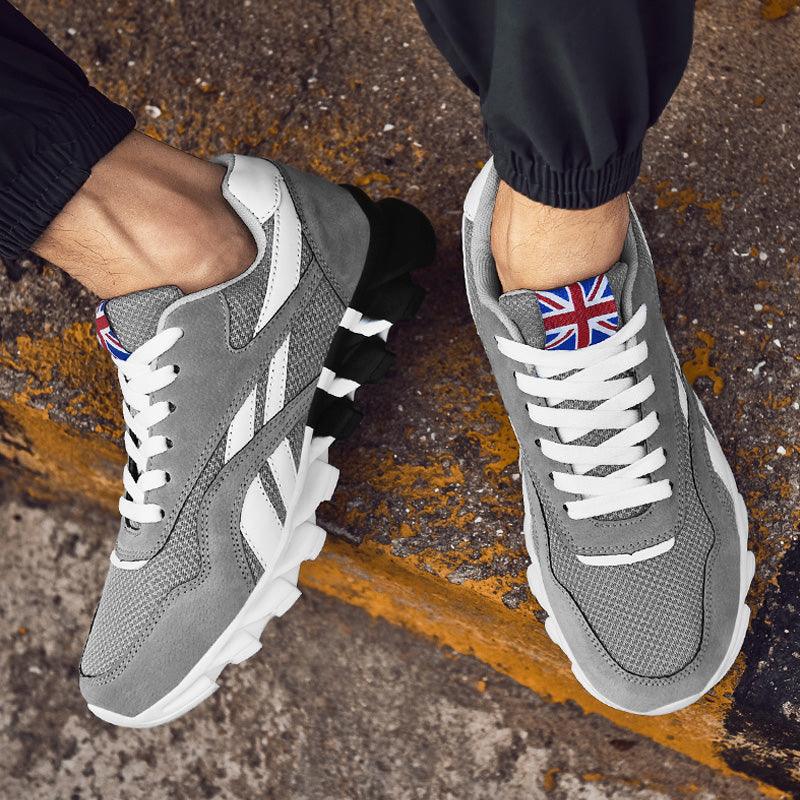 Men Running Spring Black Sneakers High Quality Outdoor Light Breathable Sport Athletic Men Sneakers Tennis Modern Shoes For Workout Walking Outdoor Sport