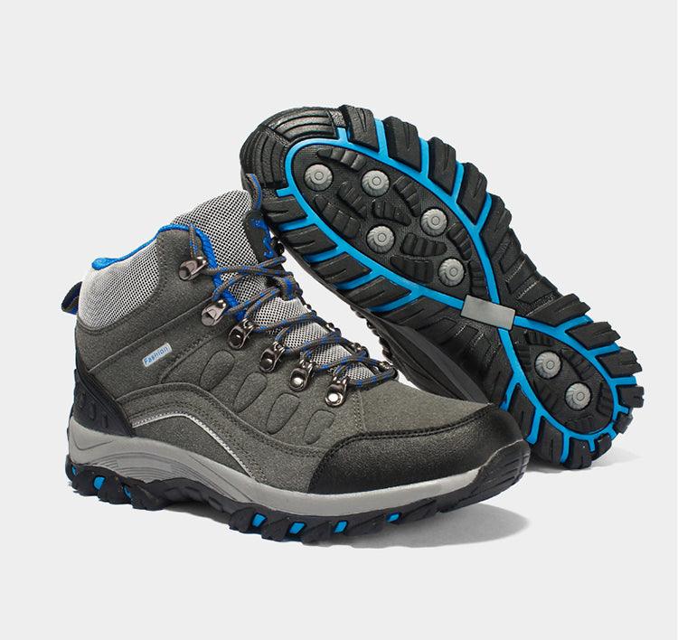 Men's Women's New Outdoor Climbing Hiking Sports Shoes Comfortable Breathable Wear-Resistant Men's Soft Casual Shoes Outdoor Walking Lace Up Anti-Slip Comfortable Ankle Booties