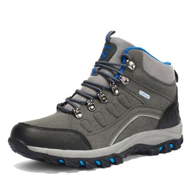 Men's Women's New Outdoor Climbing Hiking Sports Shoes Comfortable Breathable Wear-Resistant Men's Soft Casual Shoes Outdoor Walking Lace Up Anti-Slip Comfortable Ankle Booties