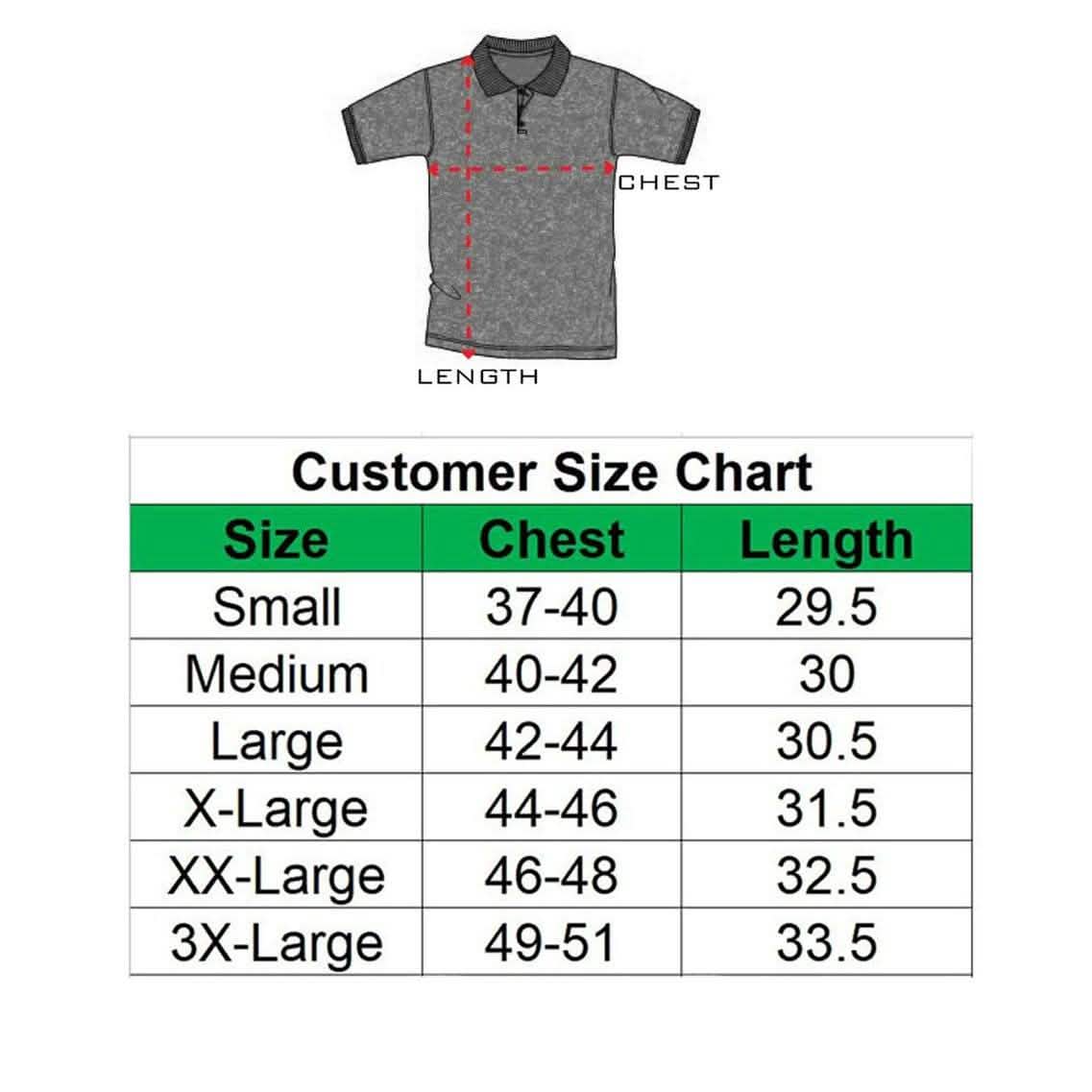 Men's 3-Button Ribbed Short Sleeve Polo