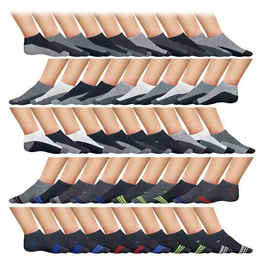 Men's Active Low-Cut Ankle Socks