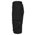Men's Extended Size Cotton Cargo Utility Belted Shorts