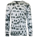 Men's Long Sleeve Tie-Dye Cotton Tee