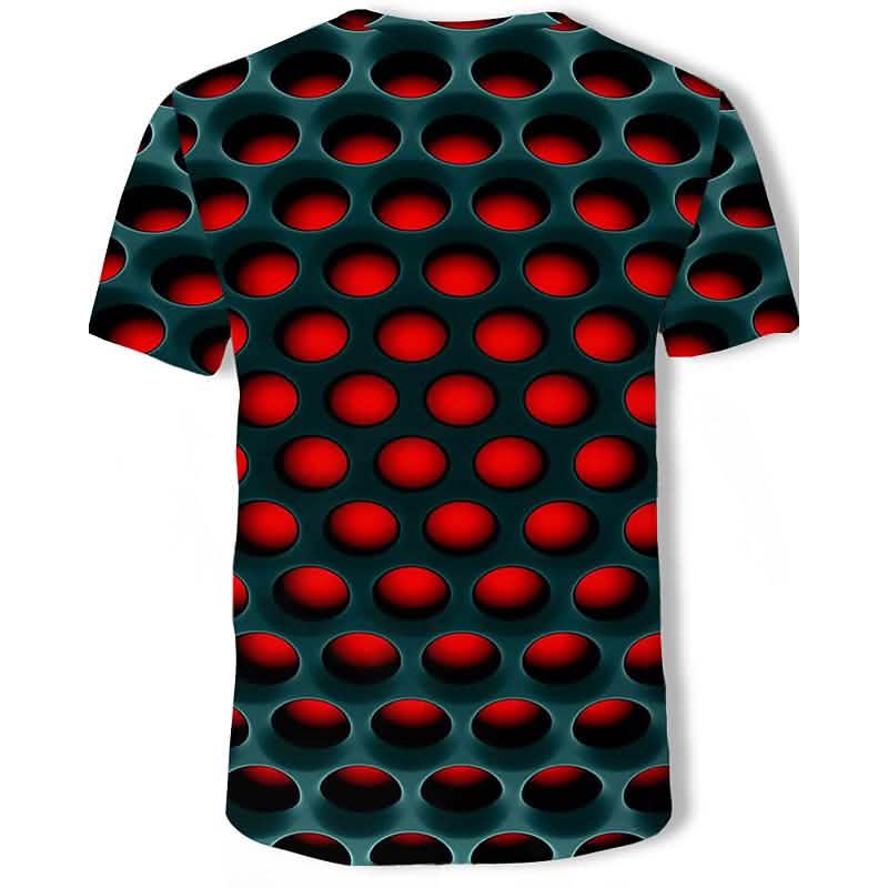 Men's Optical Illusion Plus Size Shirt
