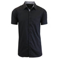 Mens Short Sleeve Dress Shirt