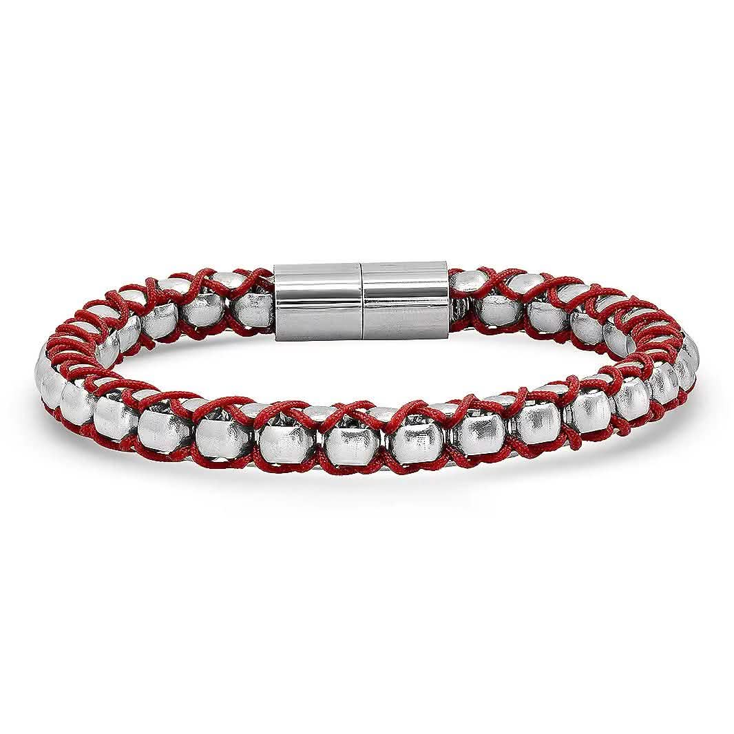 Men's Stainless Steel Box Link Bracelet
