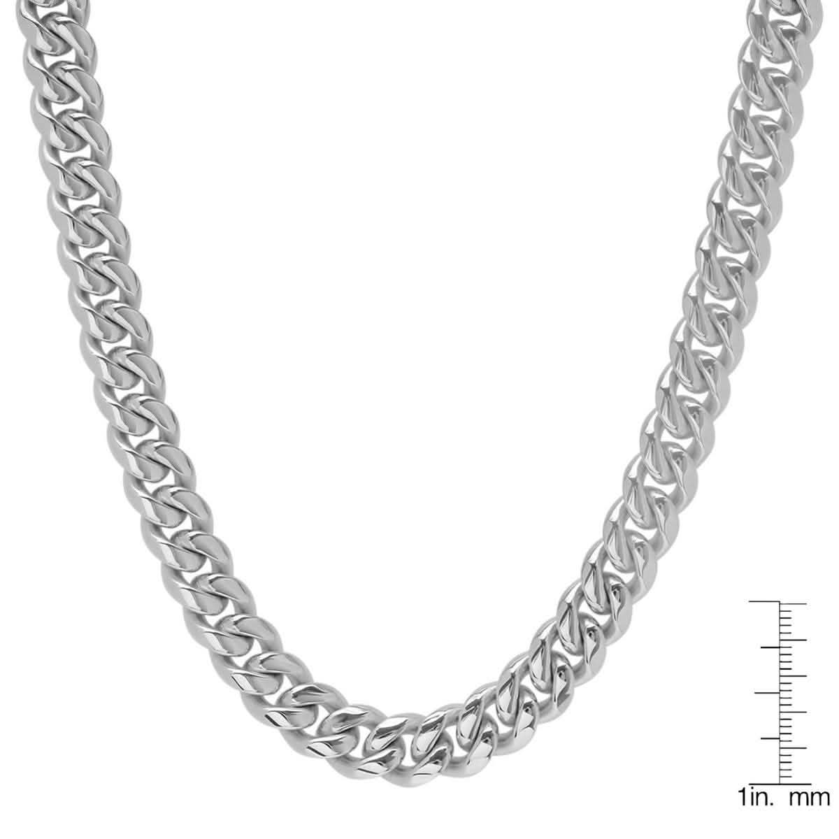 Men's Stainless Steel Miami Cuban Chain