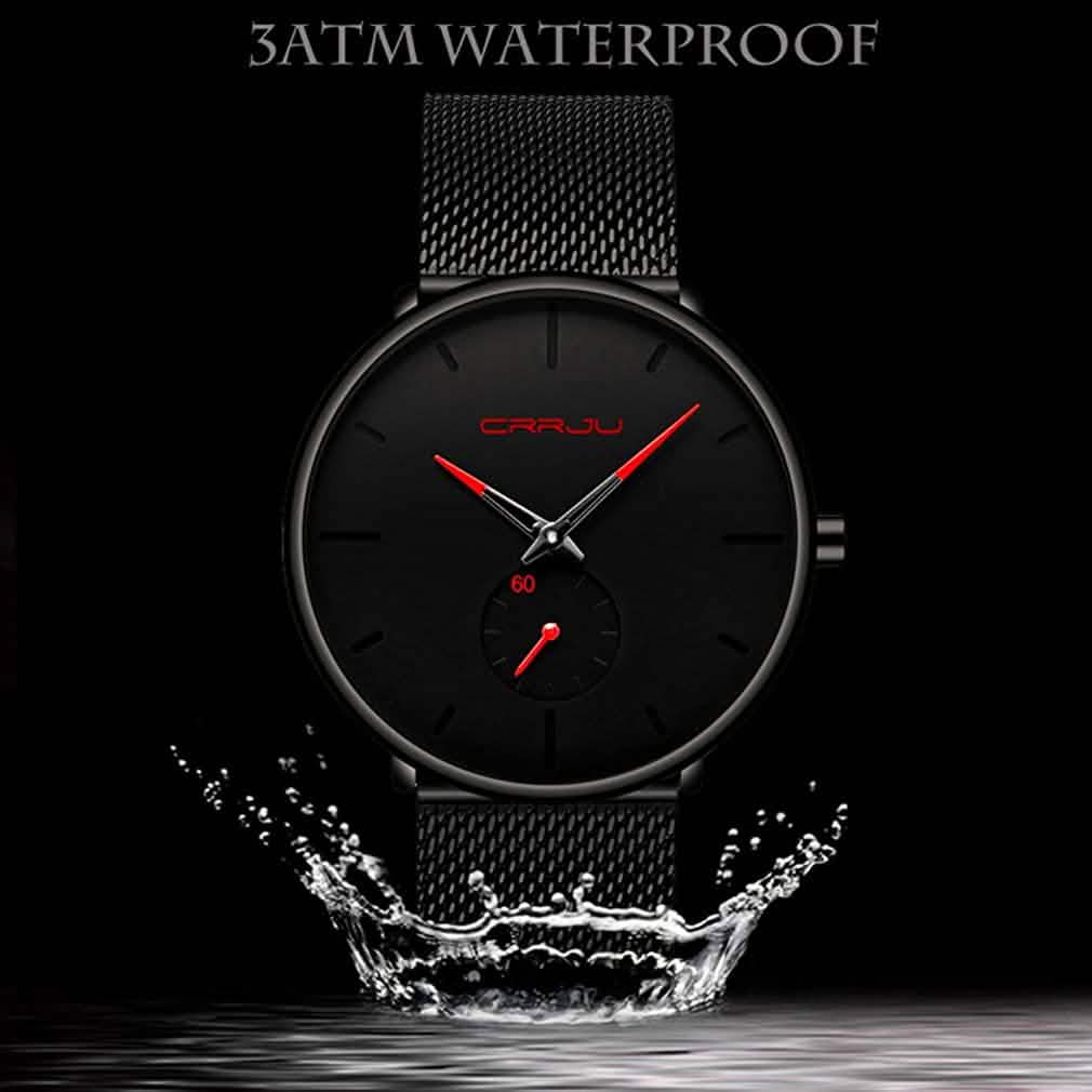 Men's Ultra-Thin Minimalist Waterproof Fashion Wrist Watch
