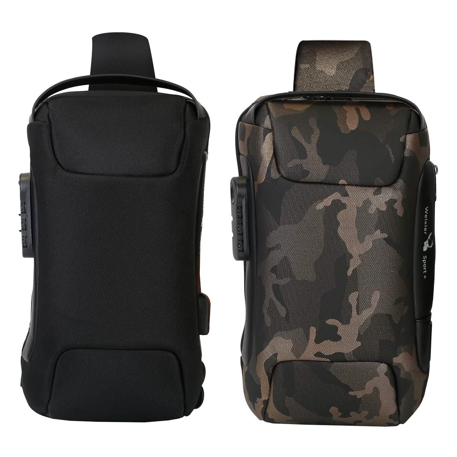 Men's Waterproof Anti-Theft Sling Backpack