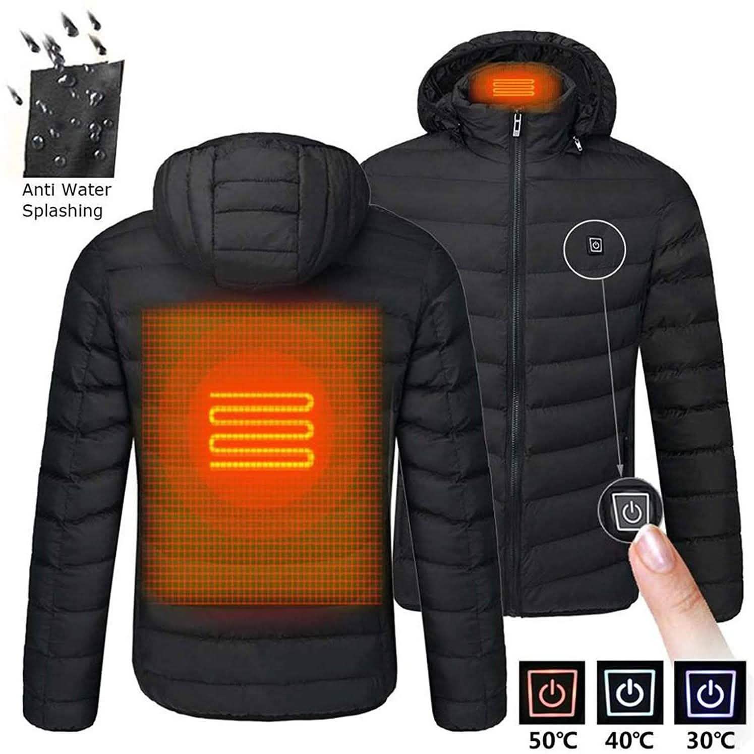 Men's Waterproof Heated Jacket