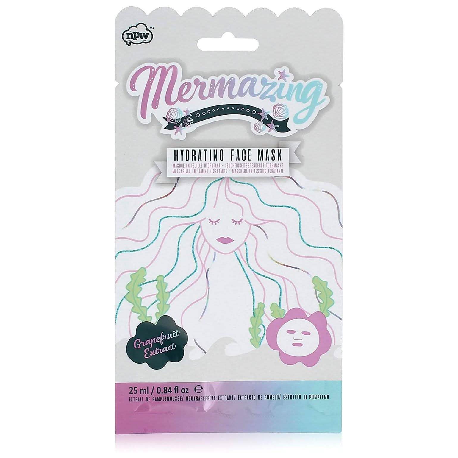 Mermaid Face Mask and Headband Set