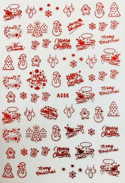 Merry Christmas Nail Art Decals Decoration Self Adhesive Nail Art Stickers Manicure Design White Snow Sticker for Nail Design Xmas Gift Nails Snowflake Nail Art Stickers Decals Christmas Nail 3D Self Adhesive Nail Stickers for Acrylic Nails Snowflake