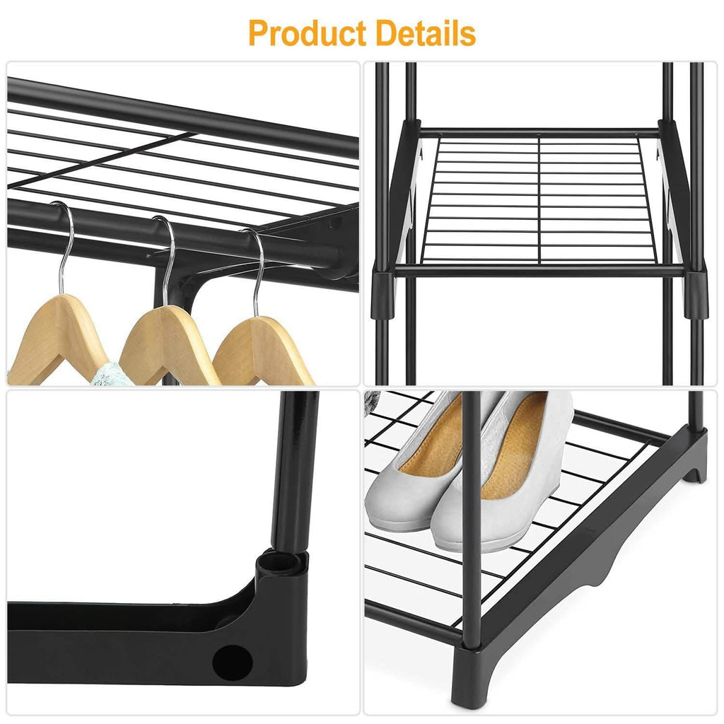Metal Closet Deluxe Double Rod