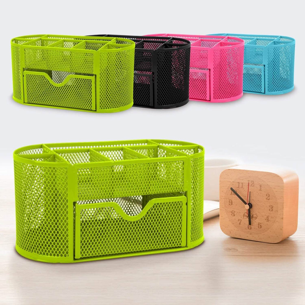 Metal Mesh Pencil Holder