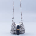 Metal sequins large capacity mobile phone crossbody chain bag diy handmade bag women fashion trend bag