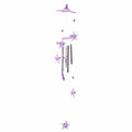 Metal Tubes Crystal Moon/Star/Butterfly/Flower Bell Butterfly Wind Chimes Outdoor Wind Chimes Garden Patio Decor Wind Chimes For Garden Outdoor Yard  Hanging Decor Ornament