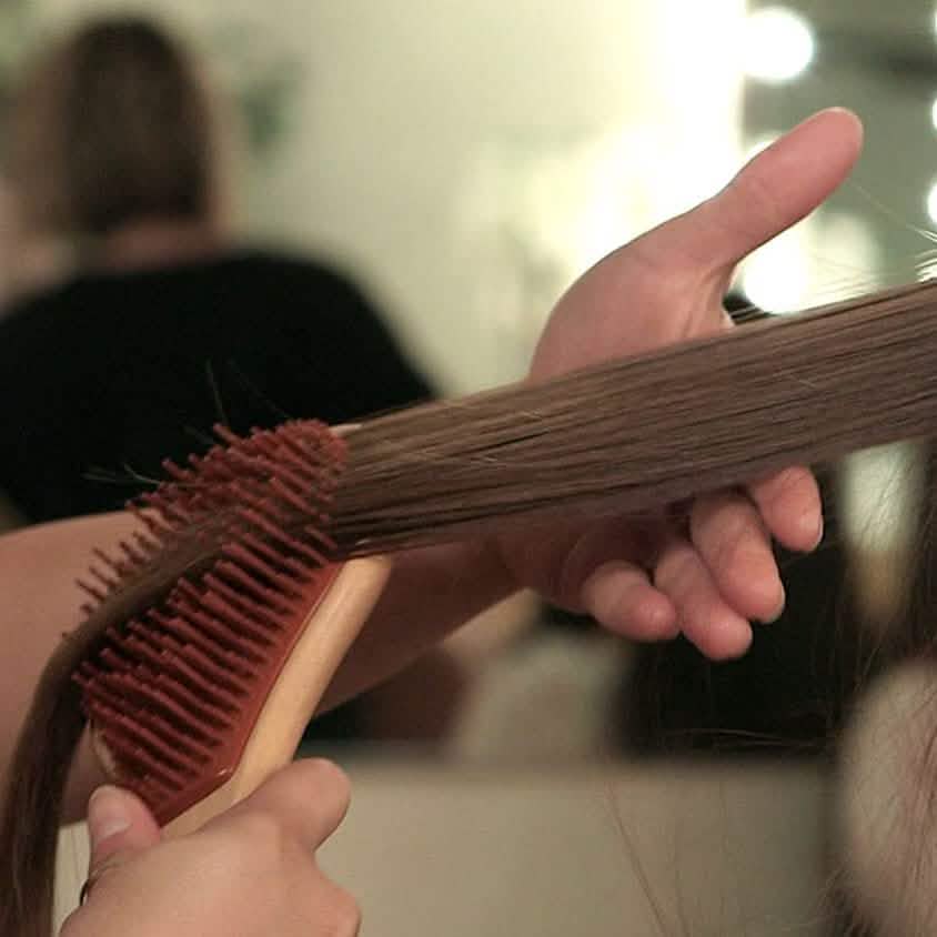 Michel Mercier Wood Crafted Detangling Hair Brush