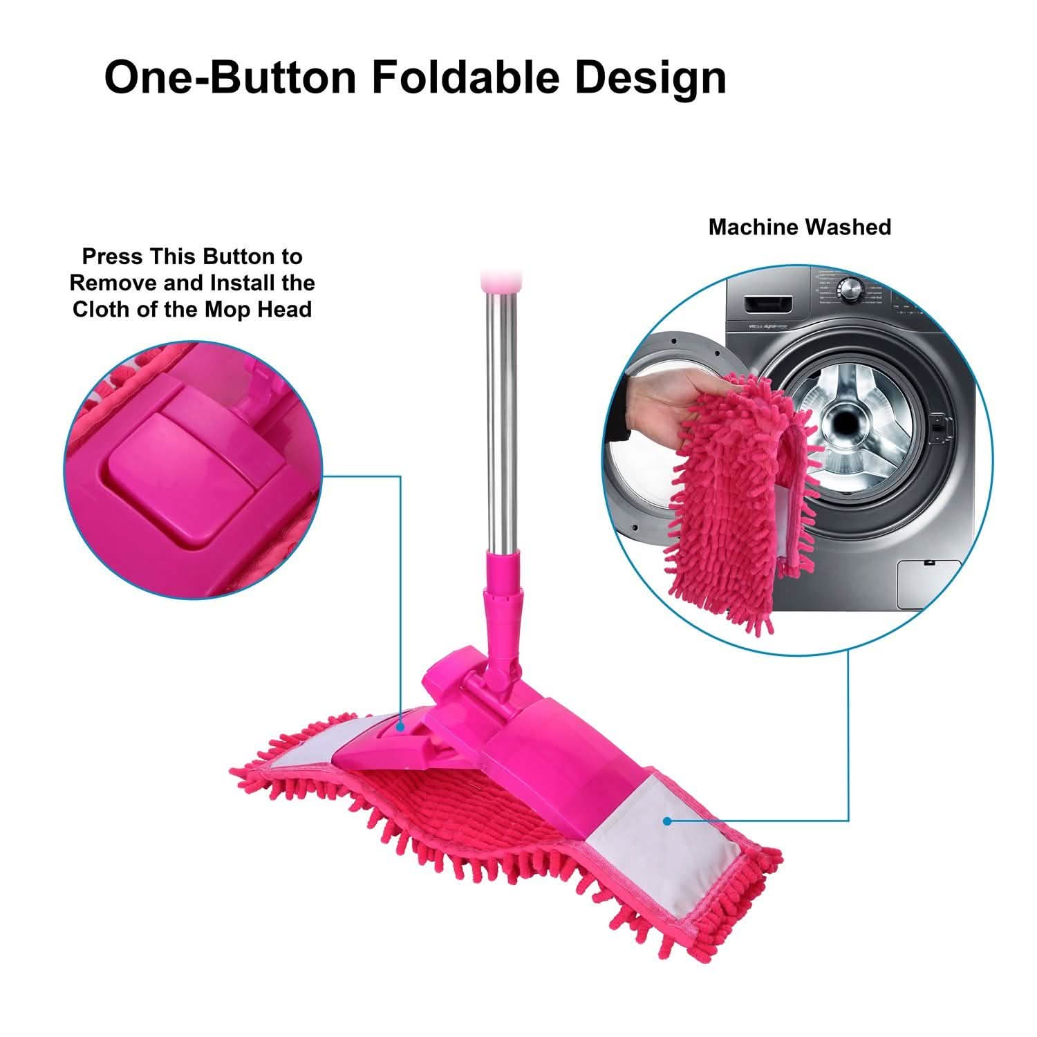 Microfiber 360¬∞ Rotatable Floor Mop