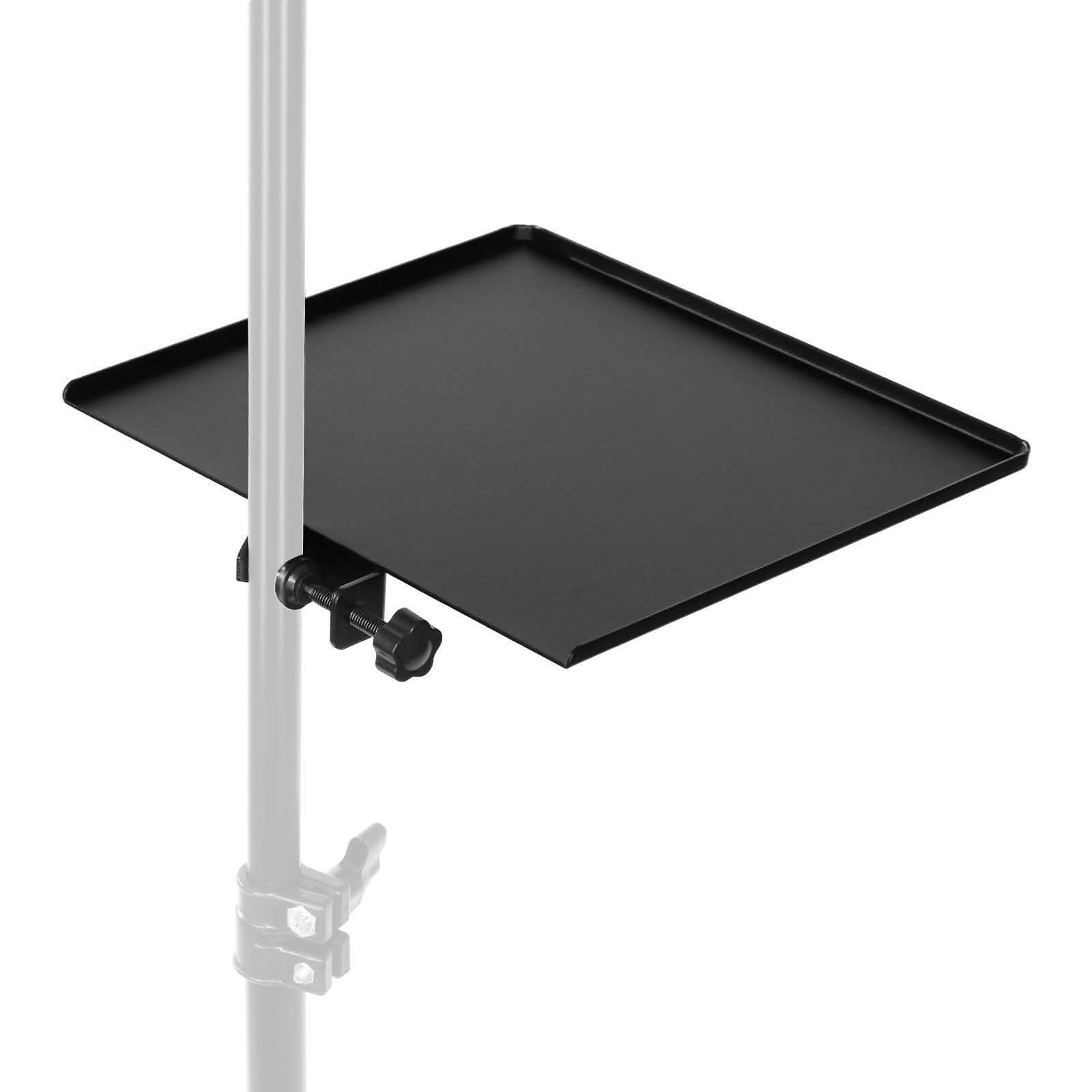 Microphone Stand Tray Clamp-on Rack Shelf Holder for Music Sheet