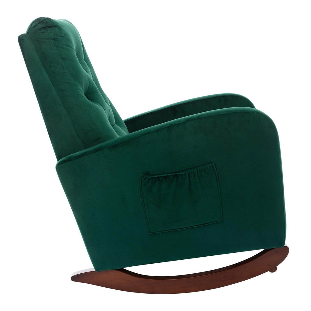 Mid-Century Modern Nursery Rocking Chair Armchair