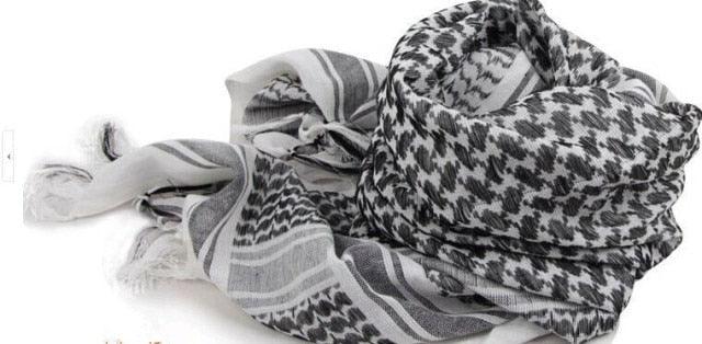 Military Shemagh Army Desert Keffiyeh Arab Scarf Shawl Neck Cover Head Wrap Scarf Military Shemagh Tactical Desert Keffiyeh Head Neck Scarf Arab Wrap with Tassel Head Neck Wrap Shawl Motorcycle Hiking Paintball Face Mask