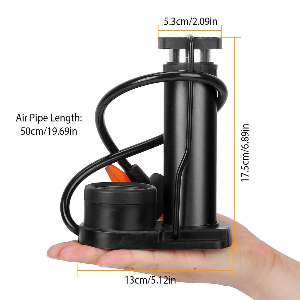 Mini Bike Foot Pump Portable Bicycle Tire Inflator