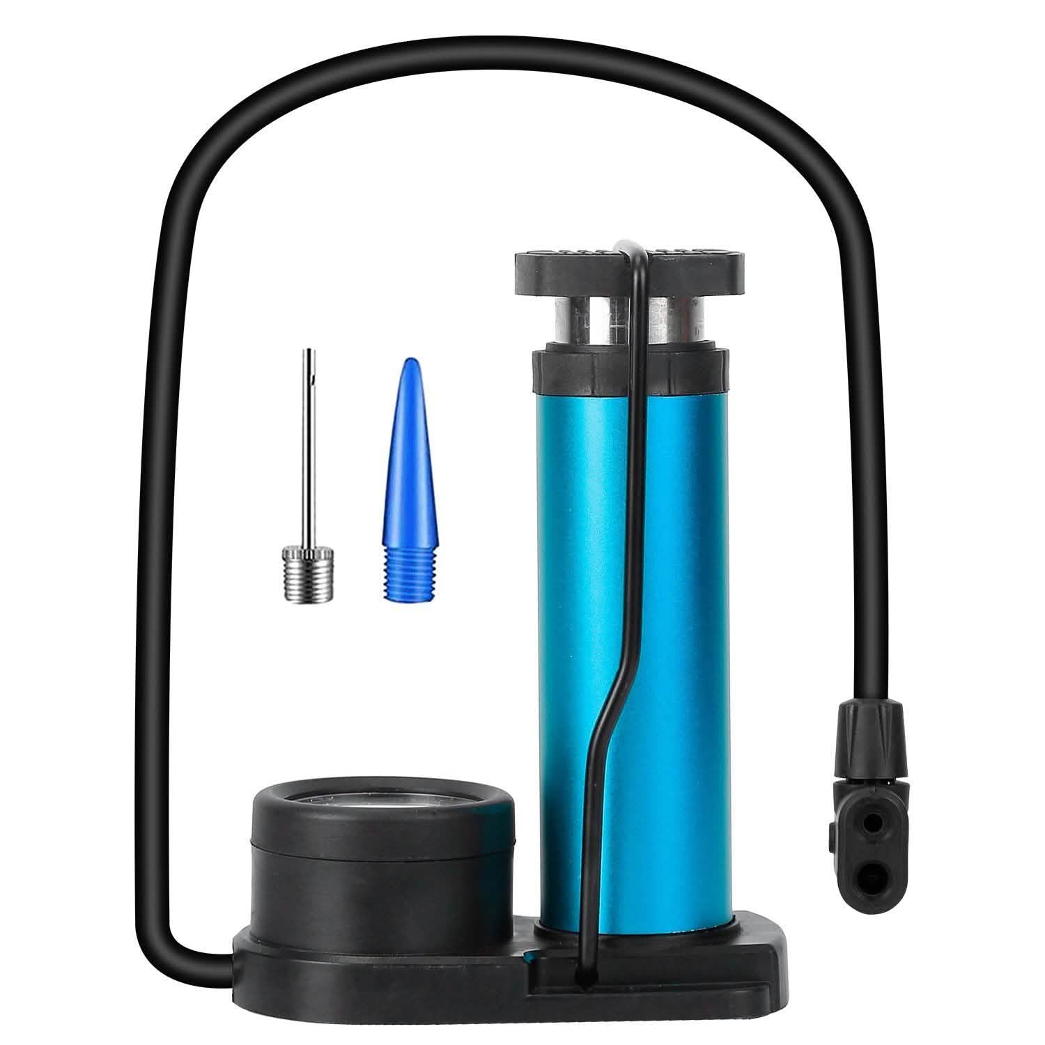 Mini Bike Foot Pump Portable Bicycle Tire Inflator