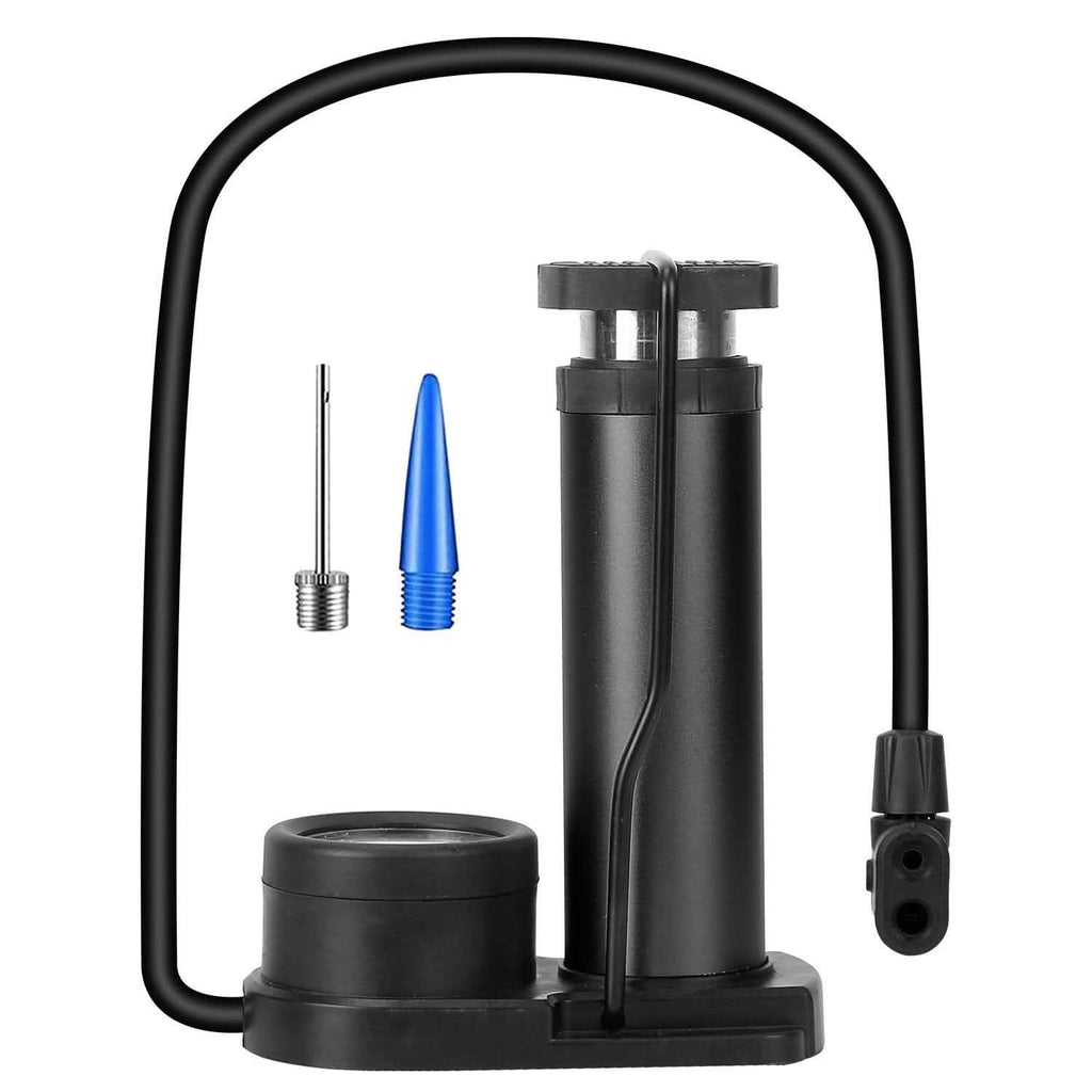 Mini Bike Foot Pump Portable Bicycle Tire Inflator