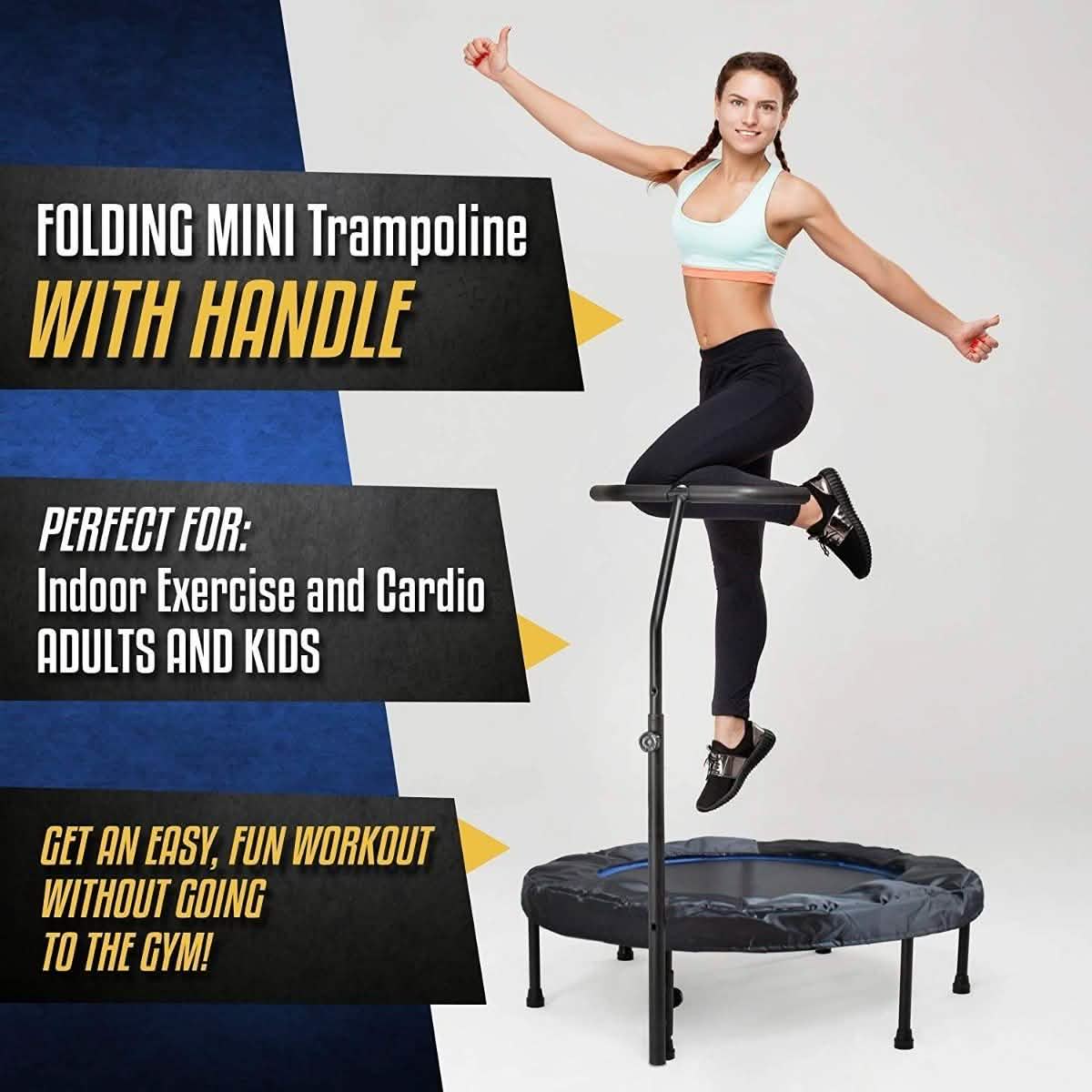 Mini Exercise Trampoline for Adults