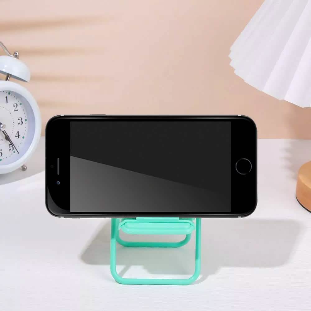 Mini Folding Chair Phone Holder
