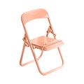 Mini Folding Chair Phone Holder