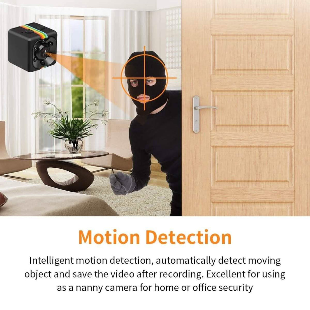Mini Hidden Spy Camera 1080P Night Vision - Assorted Colors
