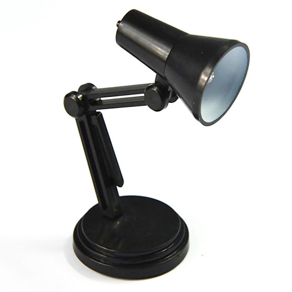 Mini LED Portable Solid Night Reading Desk Decoration Eye Protection Battery Table Lamp Home Model Kids Study Reading Light Tool Cute Study Lamps for Bedroom Décor
