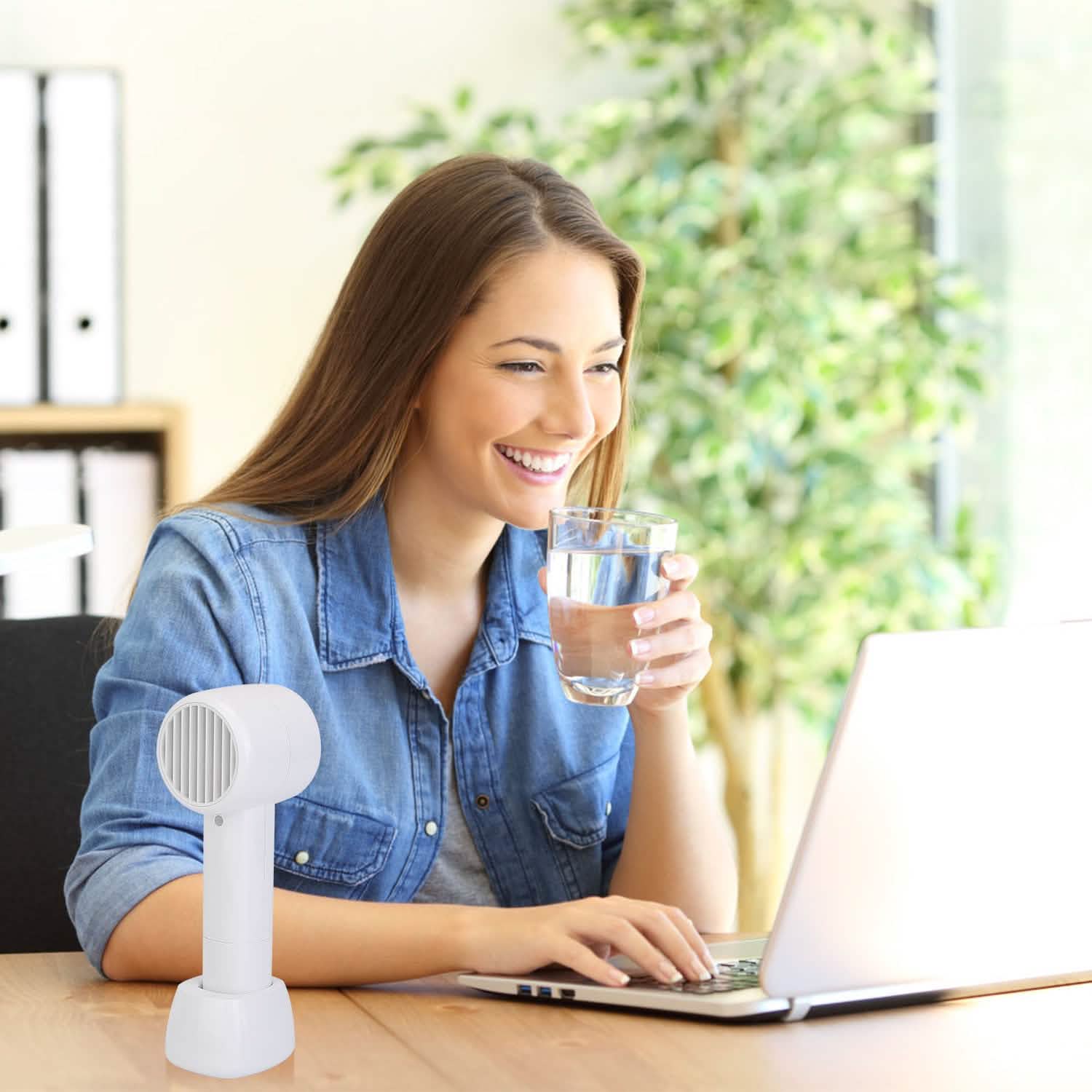 Mini Portable USB Rechargeable Handheld Cooling Fan